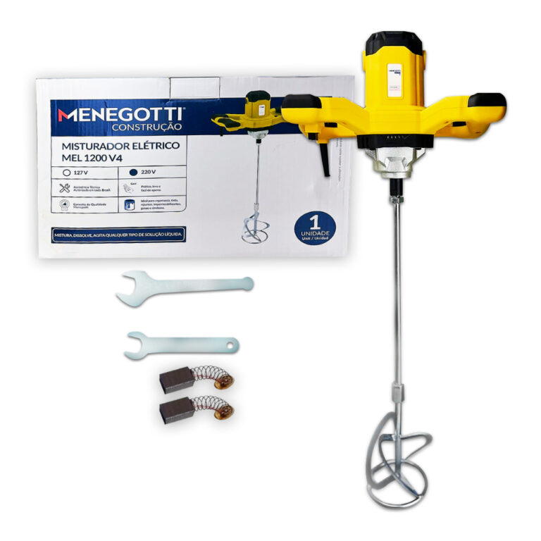 Misturador de Tinta e Argamassa Menegotti 1200W 16