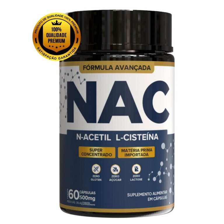NAC N-Acetil L-Cisteína 500mg – Original