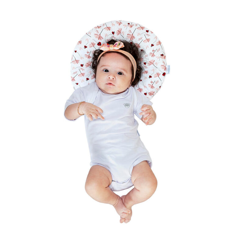 Almofada Travesseiro Protetor De Bebê Viagem Almo