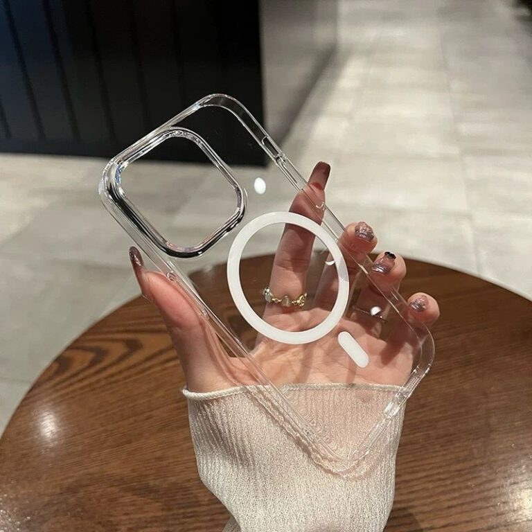 Capa Capinha Transparente Magsafe Magnética Para 