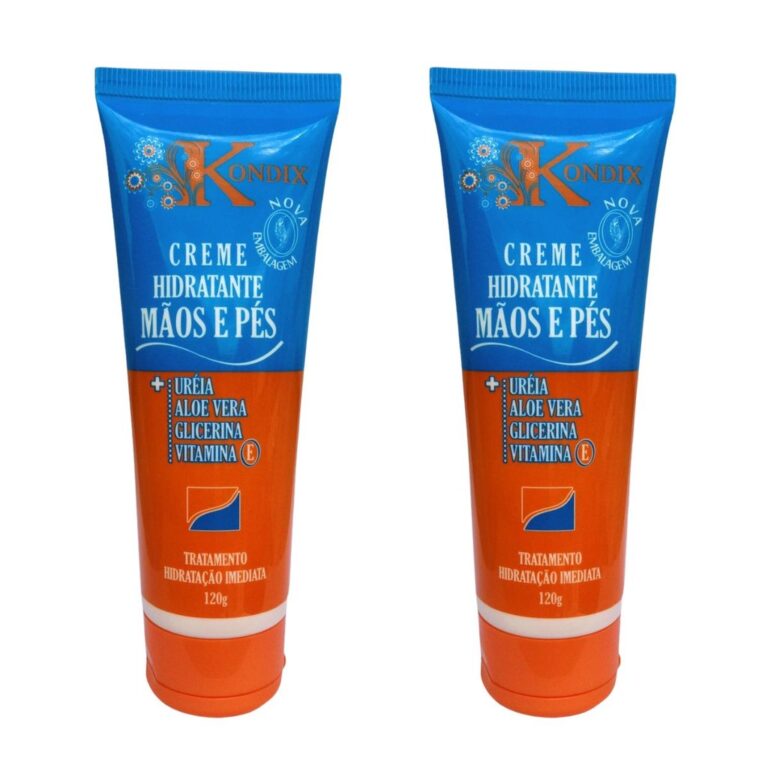 Creme Hidratante Mãos e Pés 120g Kondix