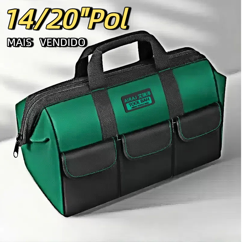 14/20 Polegadas Caixa de Ferramentas Profissional  – Bolsa de Armazenamento Multiuso para Ferramenta