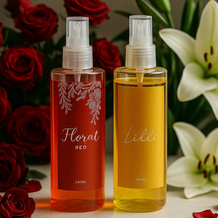 Kit Body Splash Florata Red e Lilli Mulher Cheiros