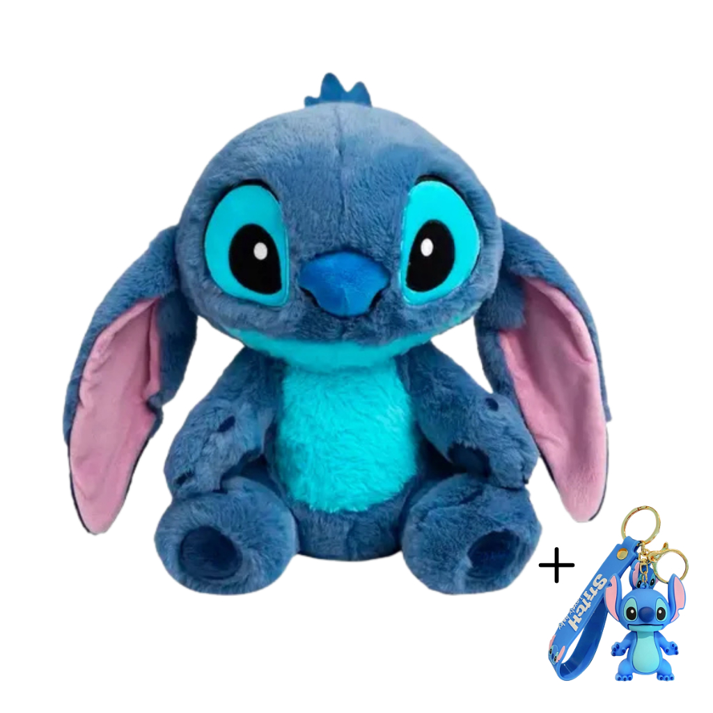 Pelúcia Stitch 25 cm  Macia, Grande e Hipoalergênica MAIS BRINDE