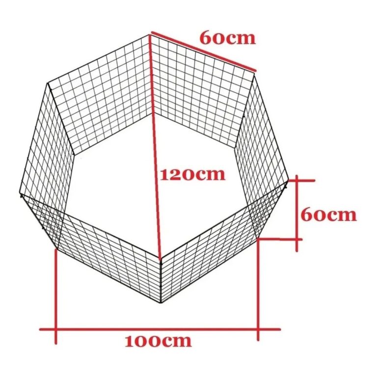Cercado Canil Garde Para Cães Cachorro Coelho 6x6