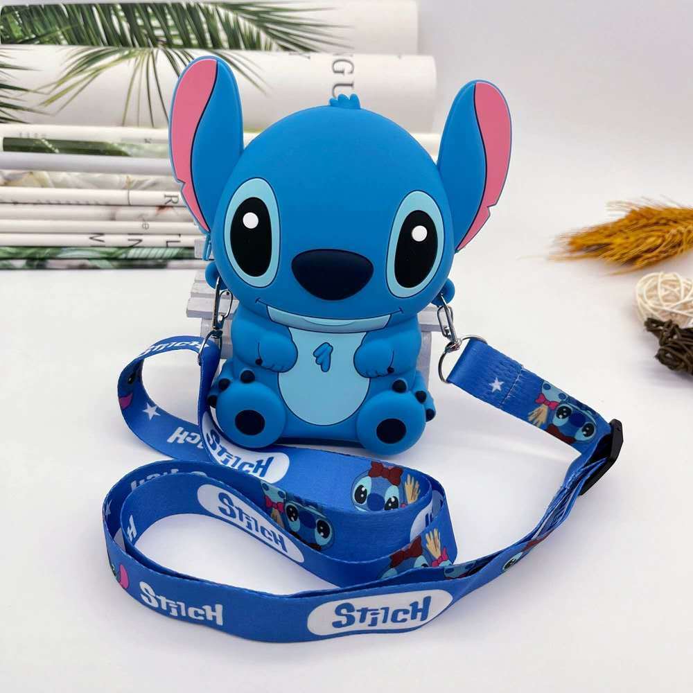 Disney Série Ponto Saco Das Crianças Bonito Dos Desenhos Animados De silicone Meninos crossbody Moed