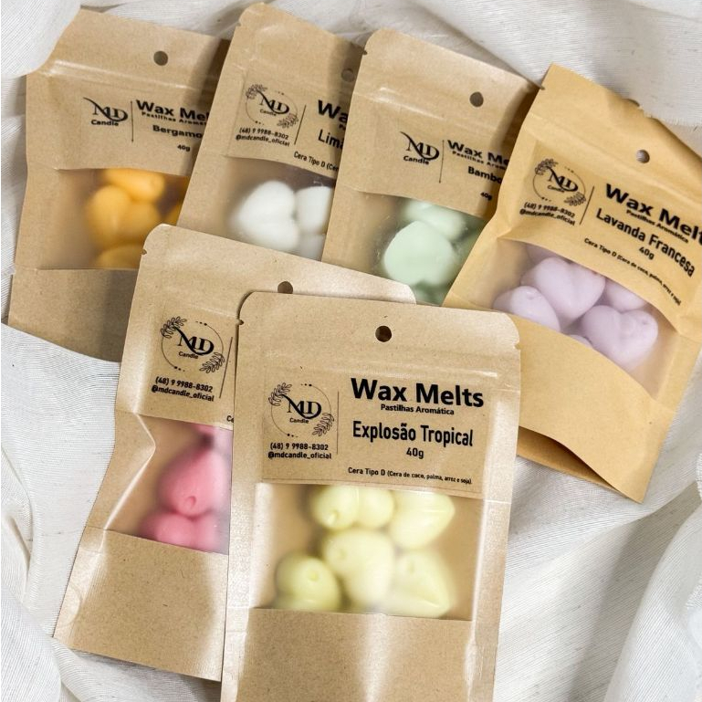 Pastilhas Aromáticas – WAX MELT 40gr