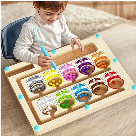 Brinquedo Educativo Labirinto Montessori Jogo Core