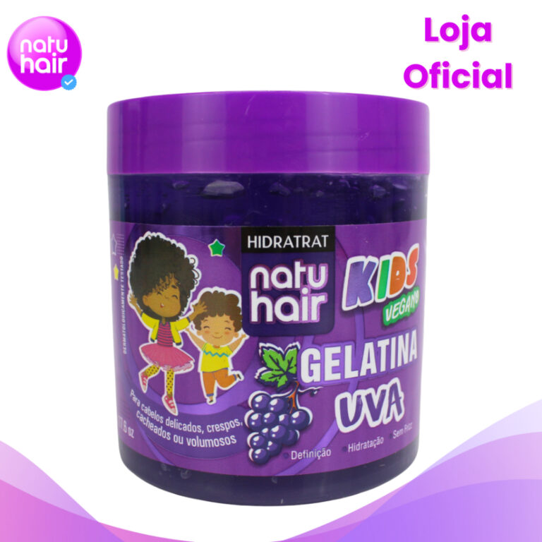 Gelatina de Uva Kids Vegano Natuhair 500g