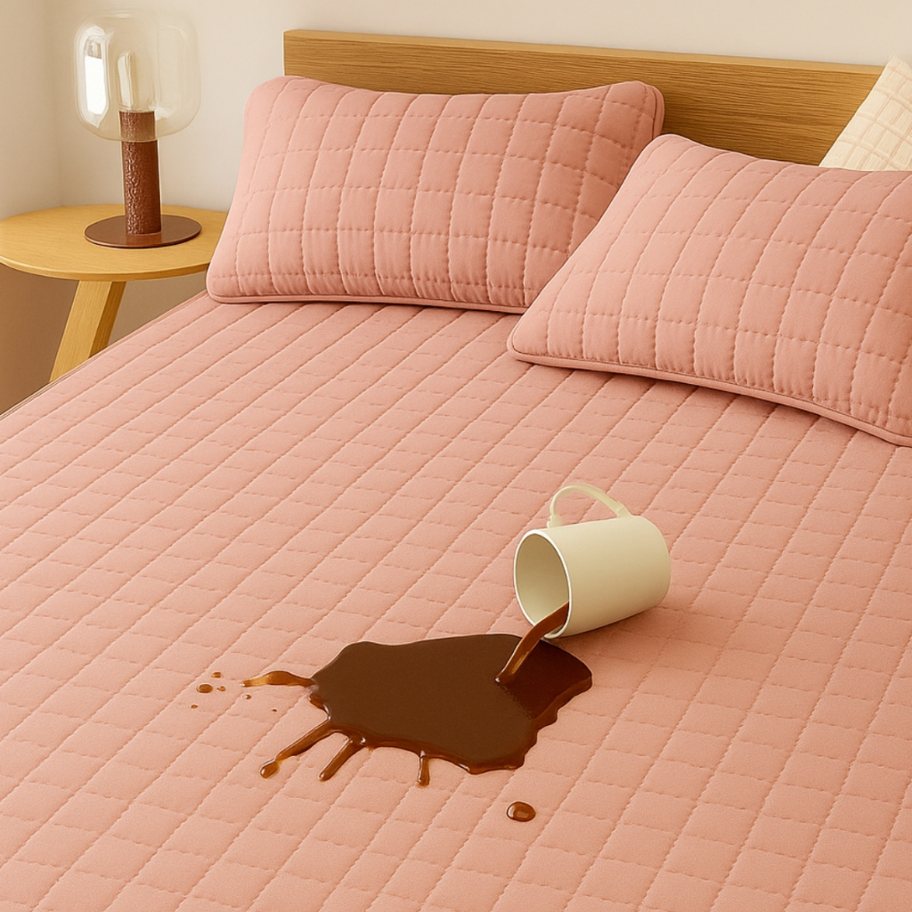 Capa Impermeável Protetor Com Elástico Matelado Para Cama Antialérgico Várias Cores