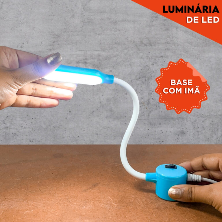 Luminária LED para Máquina de Costura Com Imã F