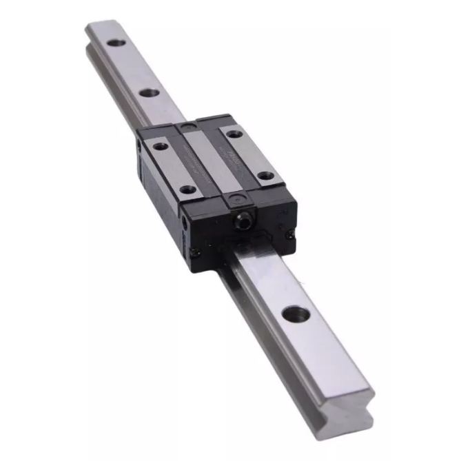 1 Guia Linear 15mm X 700mm + 1 Patins Sem Aba 15- 