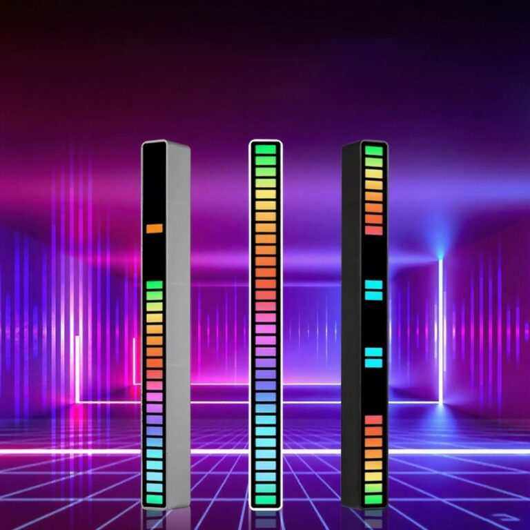 Barra LED RGB Gamer Musical com Sensor de Som R