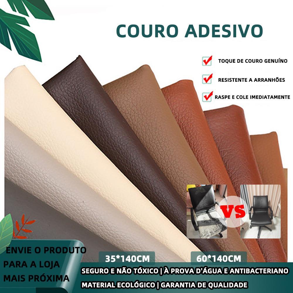 Excelente Patch de Couro para Reparo Durável Cores Preto Marrom Escuro Bege Cinza Marrom Claro Branc