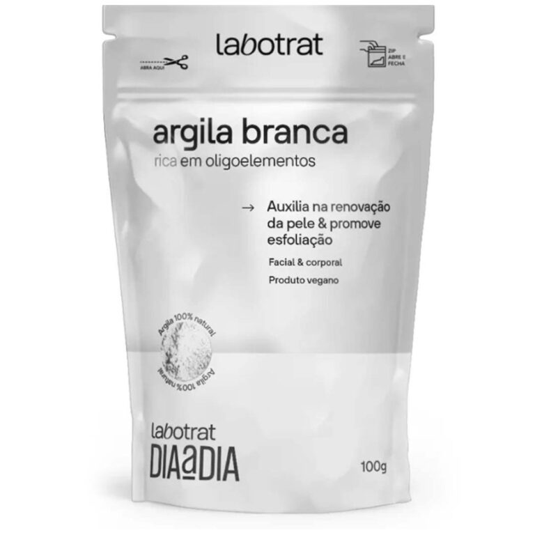 Máscara Argila Branca  100g – Labotrat Cosm