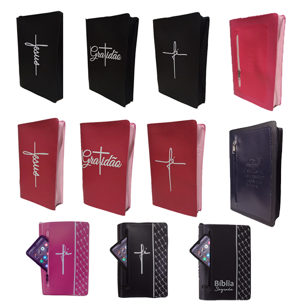 Capa para Bíblia de Estudo Grande com Zíper | N�