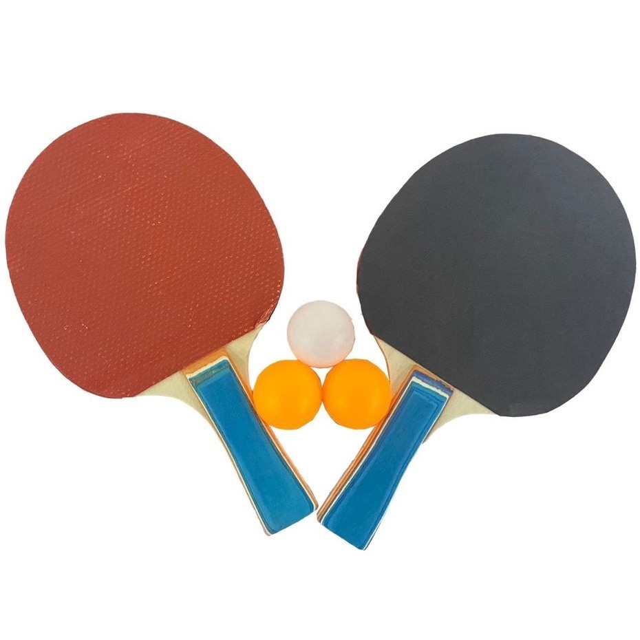Raquete De Ping Pong Madeira Durável Portátil Bastão De Tênis De Mesa Esportivo