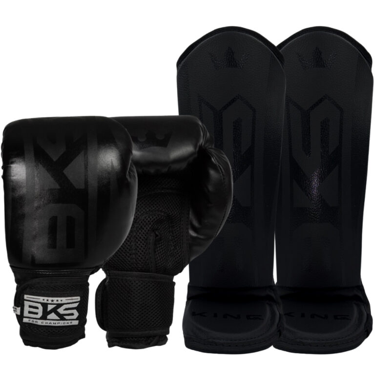 Luva Muay Thai Boxe Profissional + Caneleira K.O.X