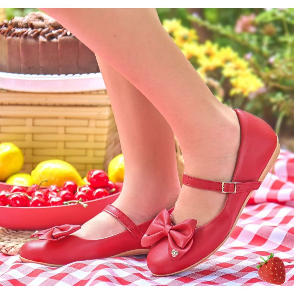 Sapatilha Feminina Batizado Flexível Confortável Lançamento Original Glady Joy