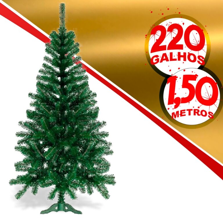 Árvore de Natal 150cm Pinheiro VerdeTradicional M