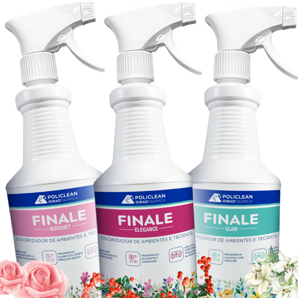 Finale Bouquet Elegance Glam Cheiro de Rico Ambiente Aromatizador Tecido Estofado 1 Litro e 500 ml