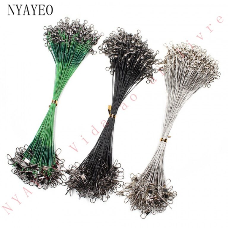 NYAYEO 20 Pcs Linha De Fio De Aço Com Acessório 