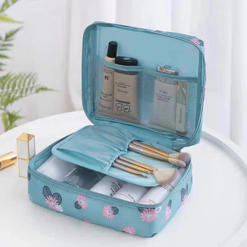 Necessaire Organizador Viagem Bolsa Para Maquiagem Impermeável Multifuncional – Angelina Shop