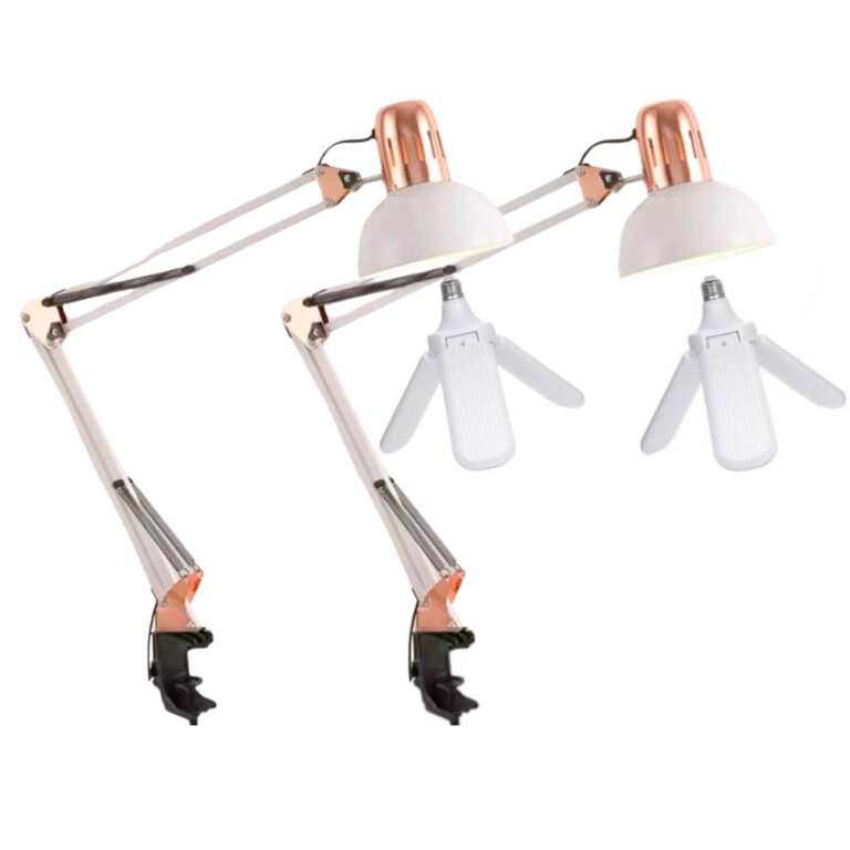 Luminárias Pixar Cromada Artigulada + Lampada Pé