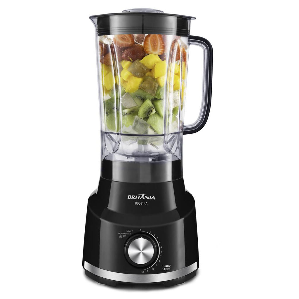 Liquidificador Britânia 1400W 3,2L 12 Velocidades BLQE14A