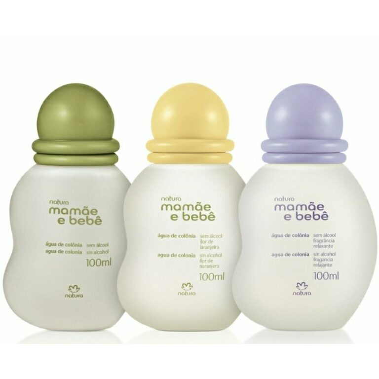 Colônia Mamãe/ Papai e Bebê natura 100ml: tradi