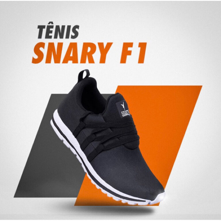 Tênis Feminino Masculino Snary F1 Caminhada Trein