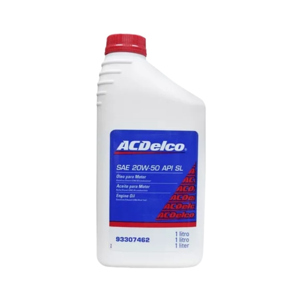 Óleo De Motor 20w50 Sl Sae Mineral Ac Delco 93307462 1l