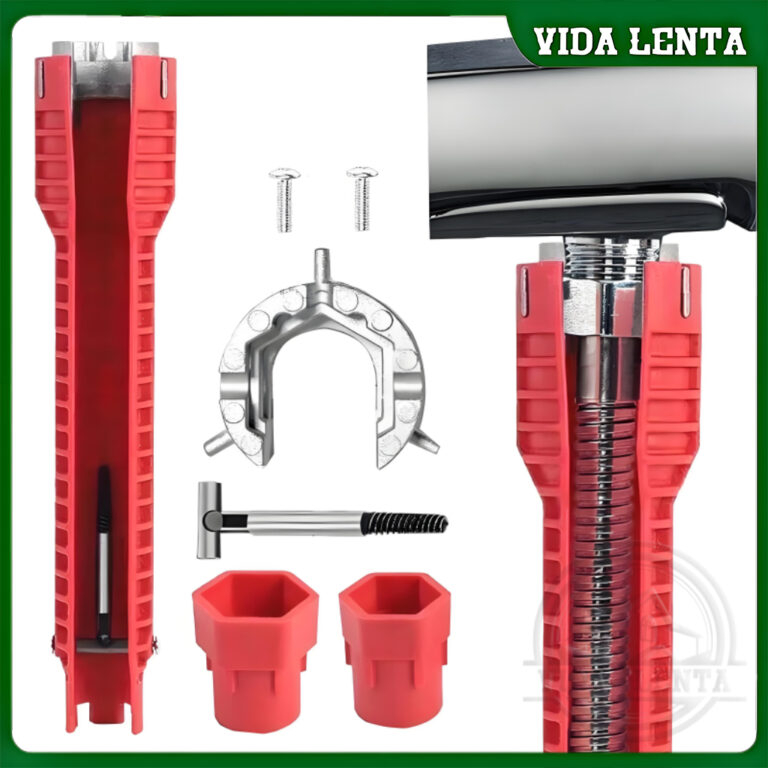 Chave 8 Em 1 Multiuso Cano Torneira Filtro Encanam