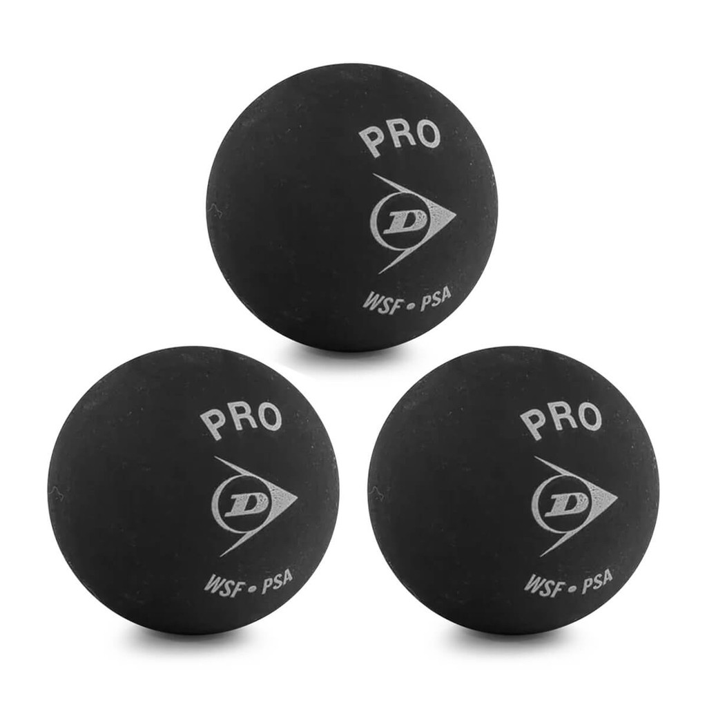 Bola de Squash Dunlop Revelation Pro Tubo com 3 Bolas