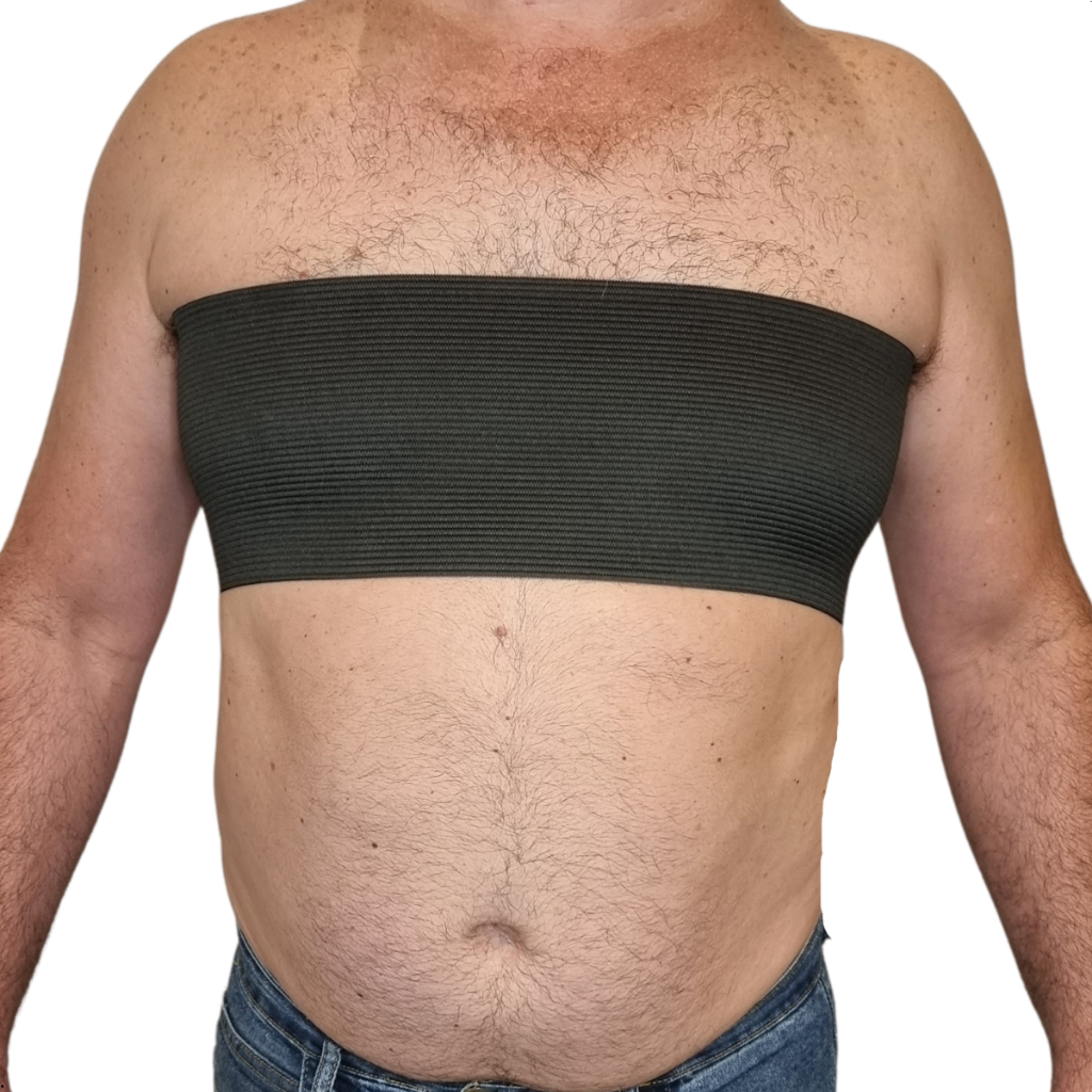 Cinta Masculina Ginecomastia Masculino Reduz Volume do Peito Compressão Peitoral Masculino