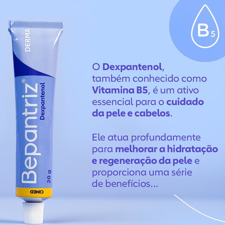 Pomada Bepantriz Derma Hidratante Dexpantenol Crem