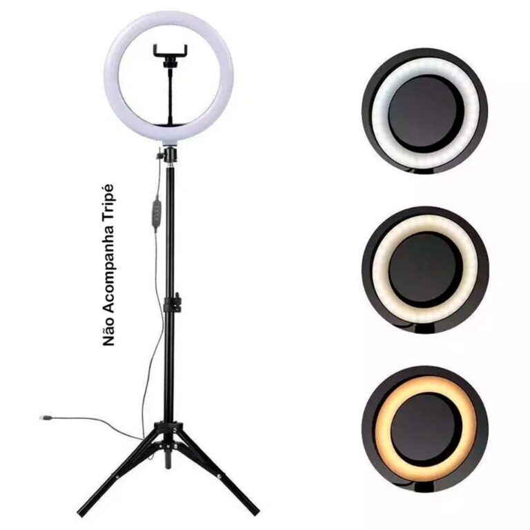 Iluminador Ring Ligth Ideal Para Gravar Videos Fot