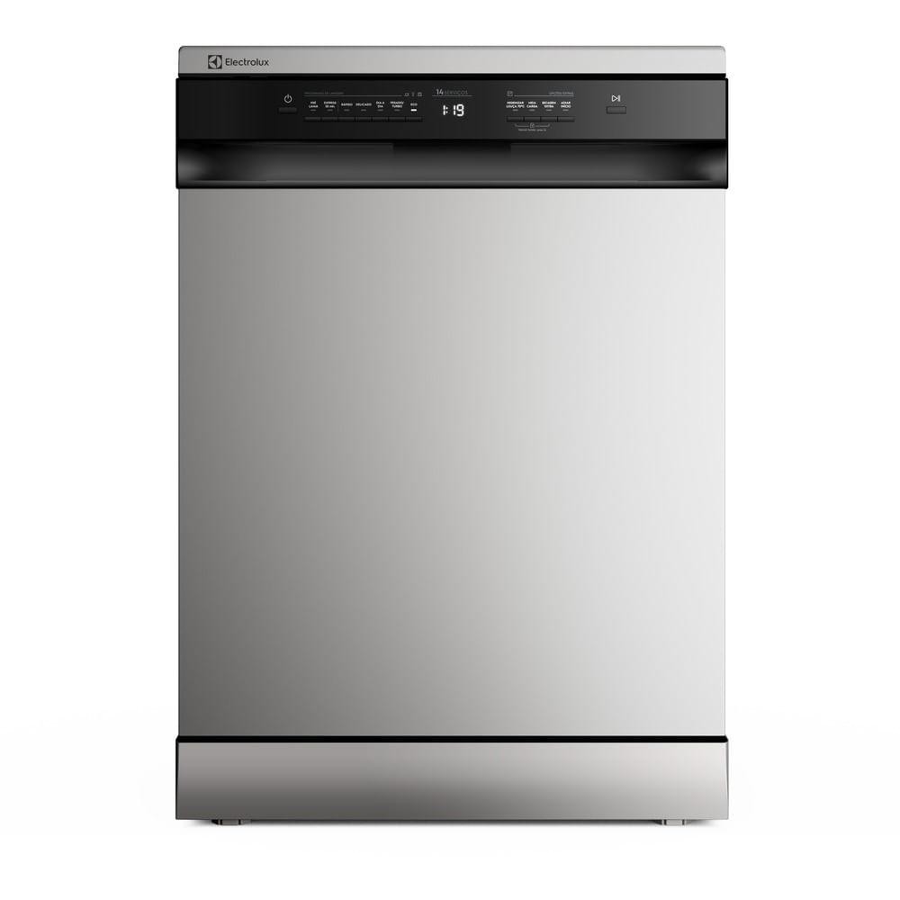 Lava-Louça Electrolux 14 Serviços Inox com Programa Lava E Seca 50 min (LS14E)