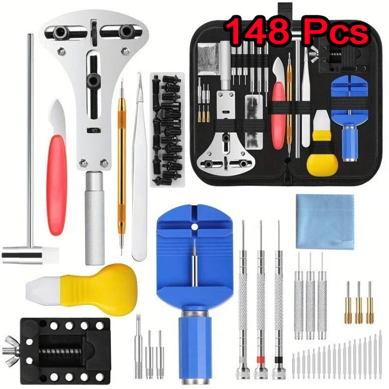 Kit148 Peças De Ferramentas Relojoeiro Conserto D