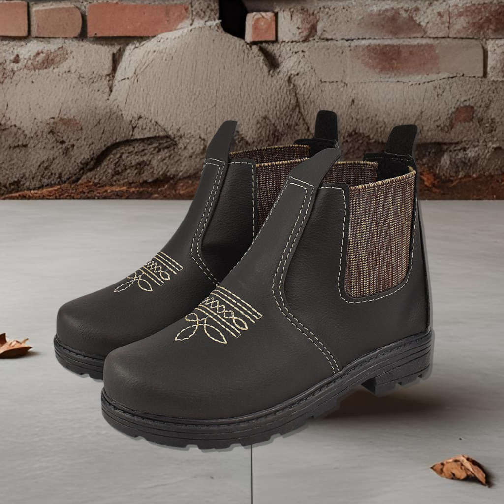 Bota Jeca Infantil Menino e Menina Boiadeira Rodeio Leve Country