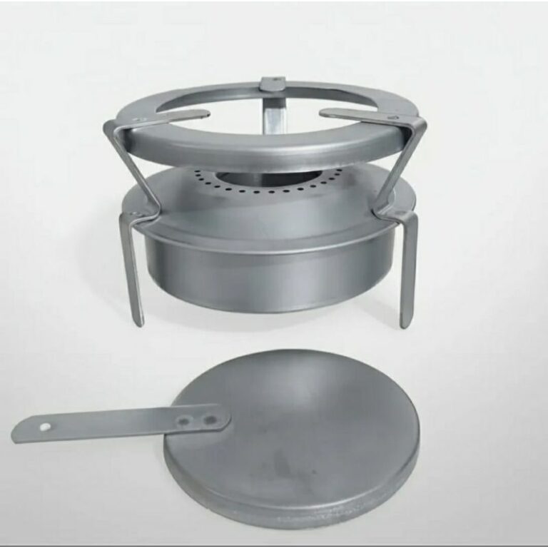 Fogão portátil 1boca espiriteira  à álcool Sem