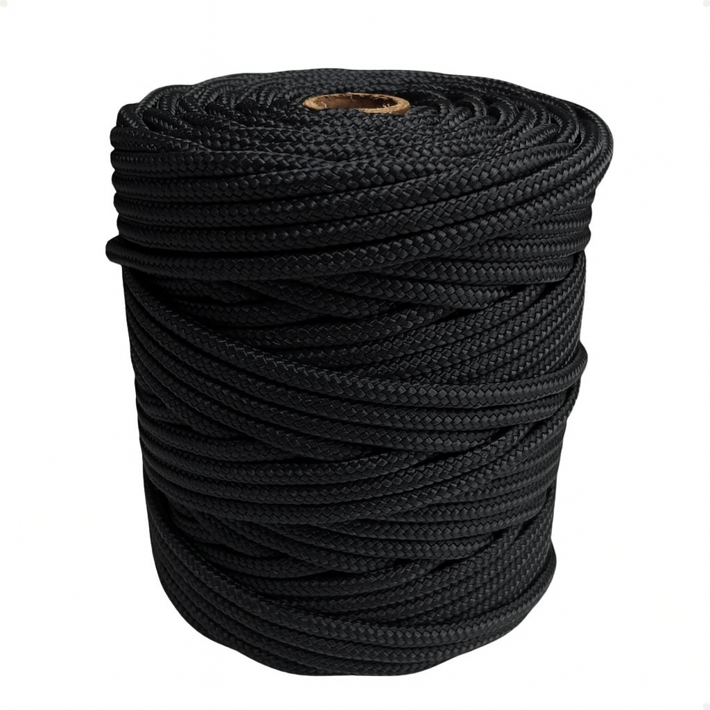 Corda Nylon 6mm 100m Pesca Magnética Camping Cargas Amarração Cerca Barco Jetski Agricultura
