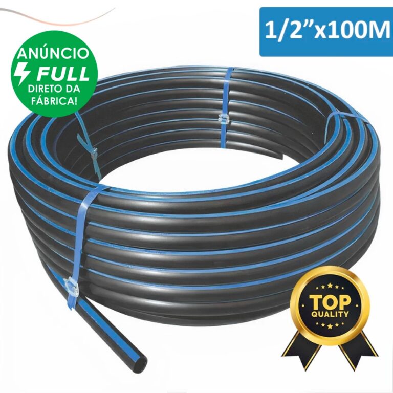 Mangueira Irrigação Gotejamento 1/2 Plástica Ro