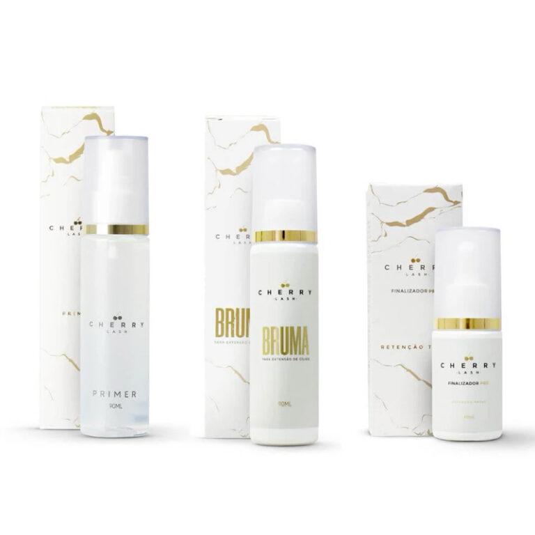 Kit Retenção Bruma + Finalizador +  Primer Para 