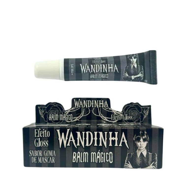 Safira Wandinha Balm Mágico Efeito Gloss Sabor Go