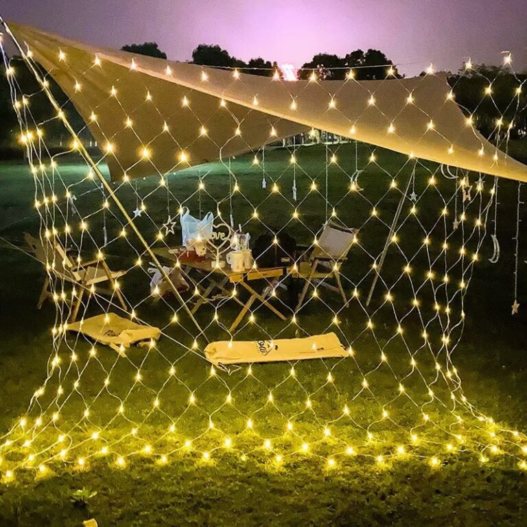 Rede De Natal Luxo Led Grande Pisca Pisca Decoraç