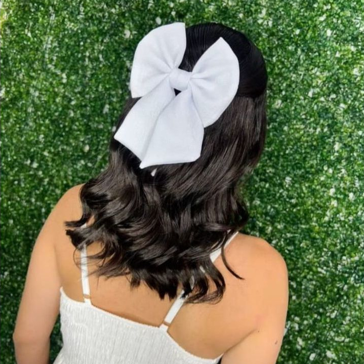 Laço de cabelo feminino adulto tendência da moda