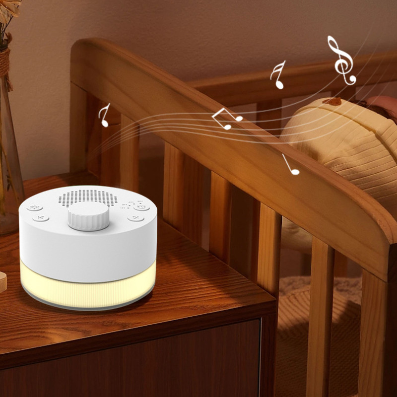 Máquina de Ruído Branco – Leitor de Sons Noturnos para Sono do Bebê