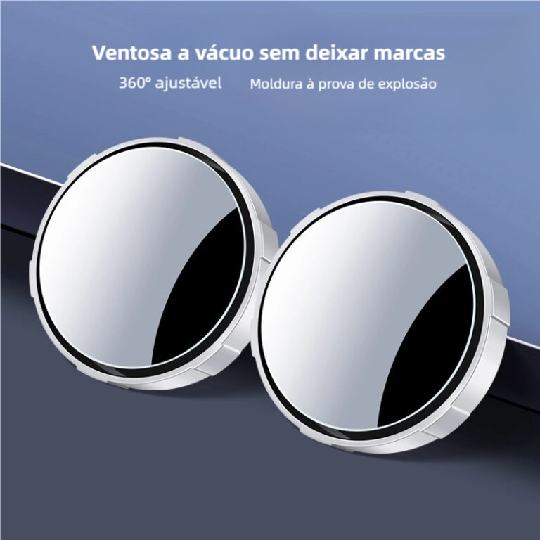 2 pçs espelho retrovisor do carro infinito pequen