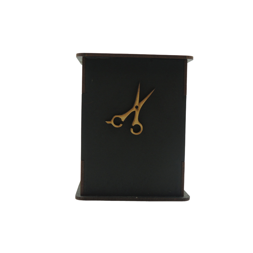 Suporte para Tesouras em MDF Barbearia Barber Profissional